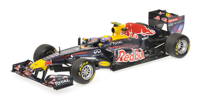 Red Bull RB7 nº 2 Mark Webber (2011) Minichamps 110110002 1/18 