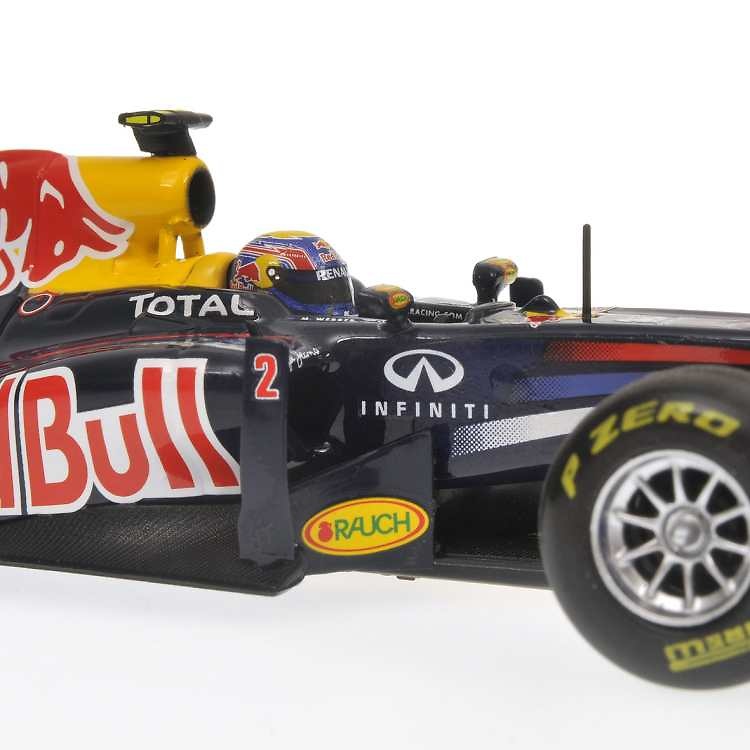 Red Bull RB7 nº 2 Mark Weber (2011) Minichamps 410110002 1/43 