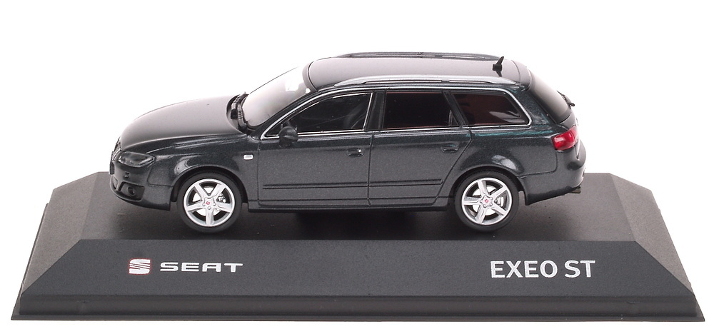 Seat Exeo Station (2009) Seat Exeo Station (2009) AF 1:43 Color Gris Oscuro Metalizado.