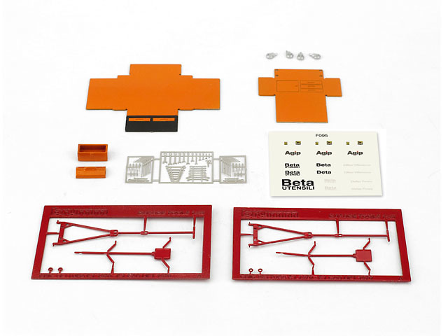 Set de herramientas y accesorios (1982) Brumm F095 1:43 