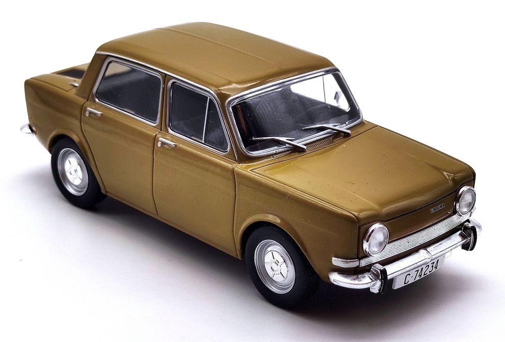 Simca 1000 (1969) Salvat 1/24 