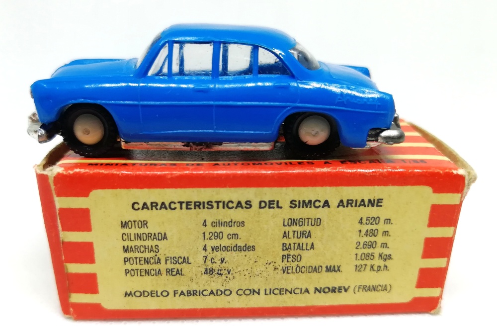 Simca Ariane (1957) Mini-Cars 1/86 