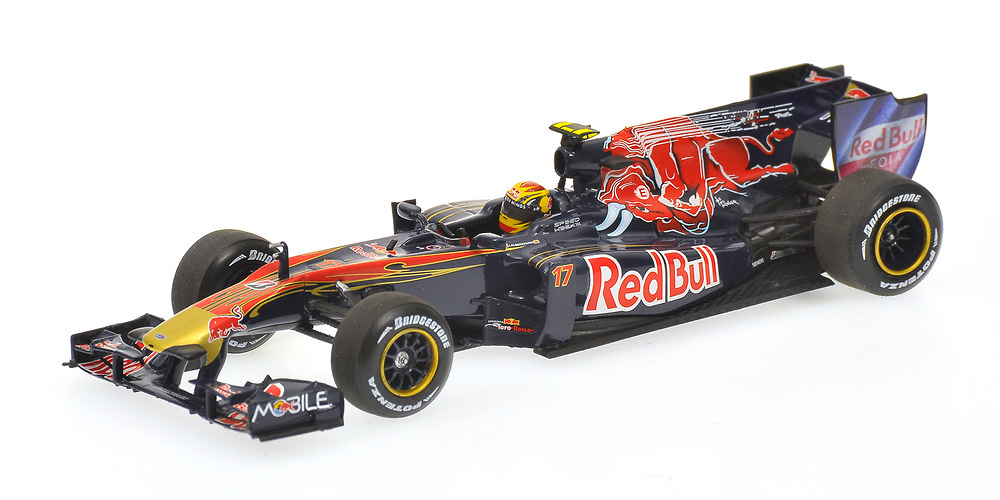 Toro Rosso STR5 nº 17 Jaime Alguersuari (2010) Minichamps 410100017 1/43 