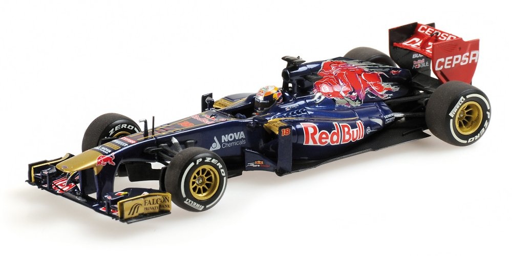 Toro Rosso STR8 nº18 Jean-Eric Vergne (2013) Minichamps 410130018 1:43 