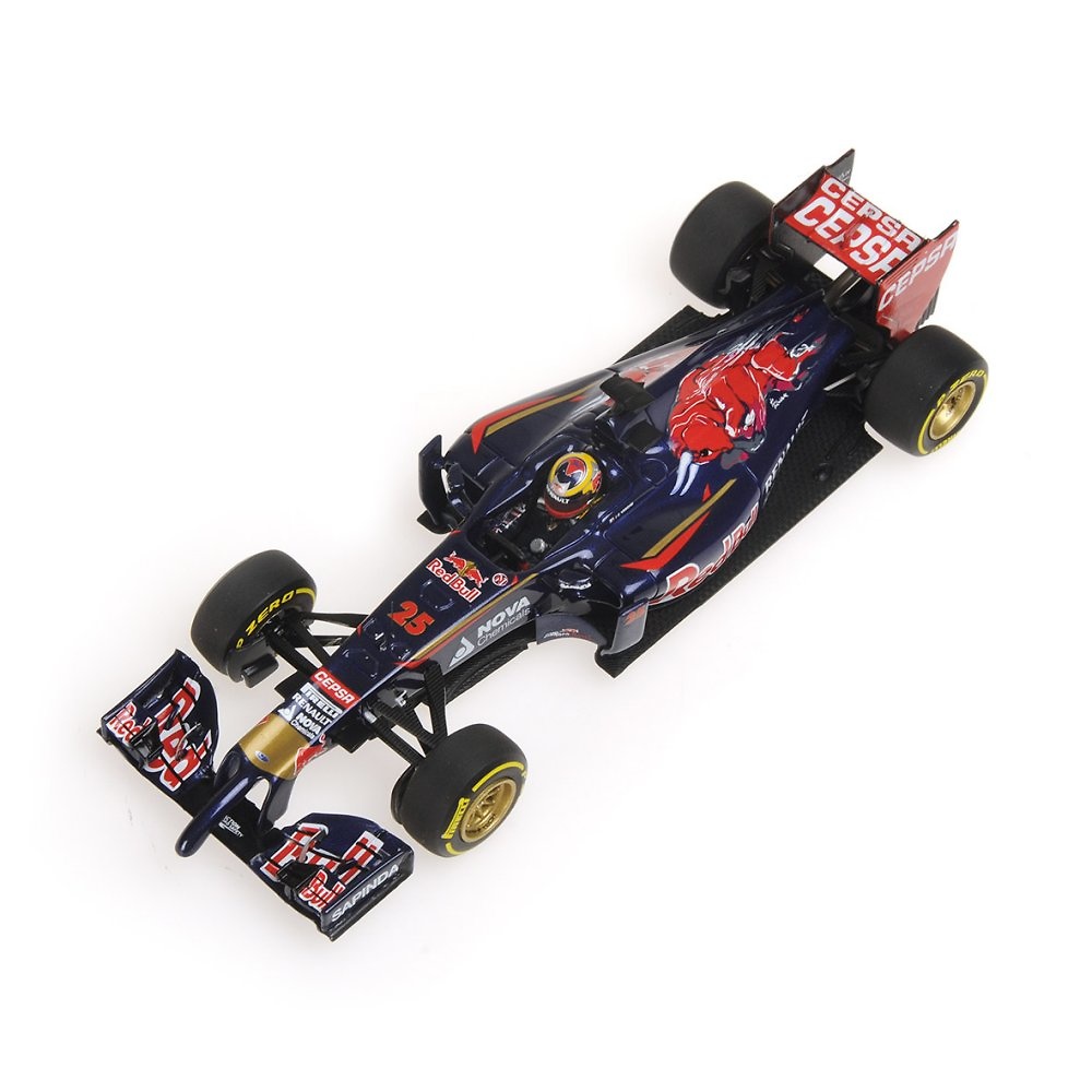 Toro Rosso STR9 nº 25 Jean-Eric Vergne (2014) Minichamps 417140025 1:43 