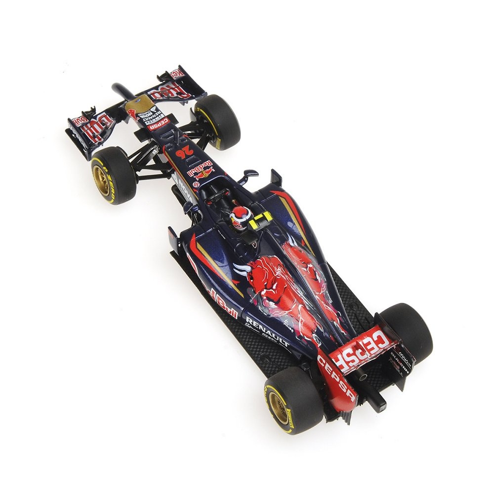 Toro Rosso STR9 nº 26 Danil Kvyat (2014) Minichamps 417140026 1:43 