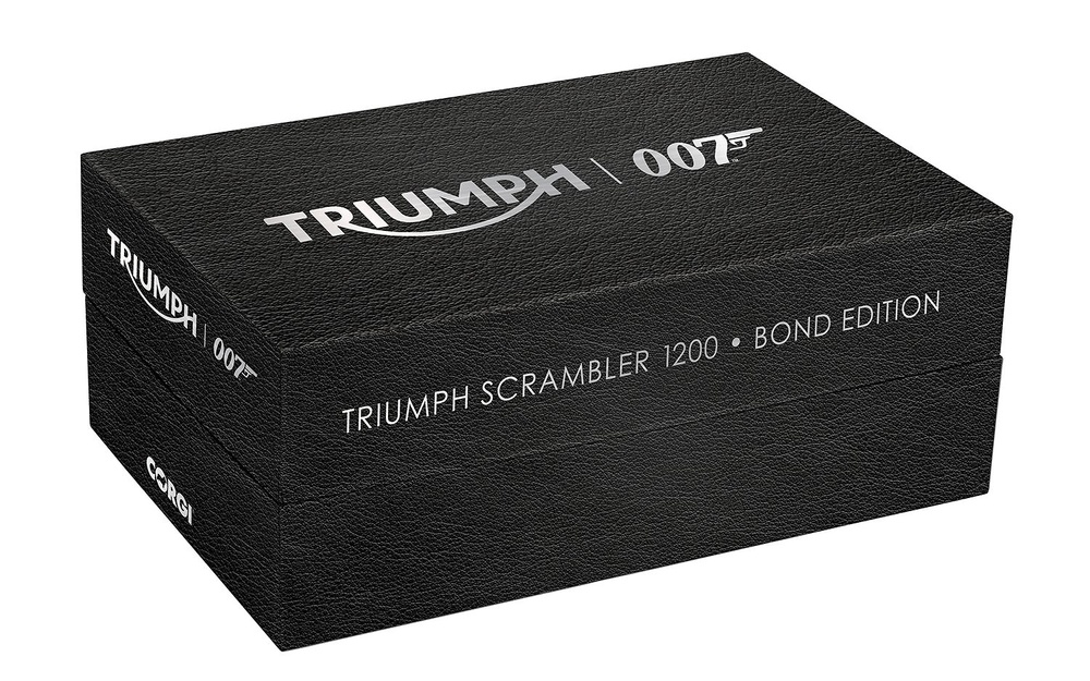 Triumph Scrambler 1200 (Bond Edition) Corgi CC08402 1/12 