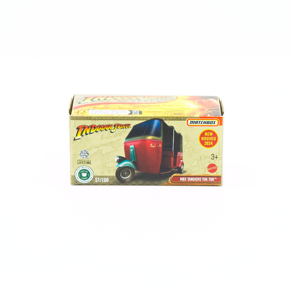 Tuk Tuk MBX Tangiers - Indiana Jones Matchbox HVP43 1/64 