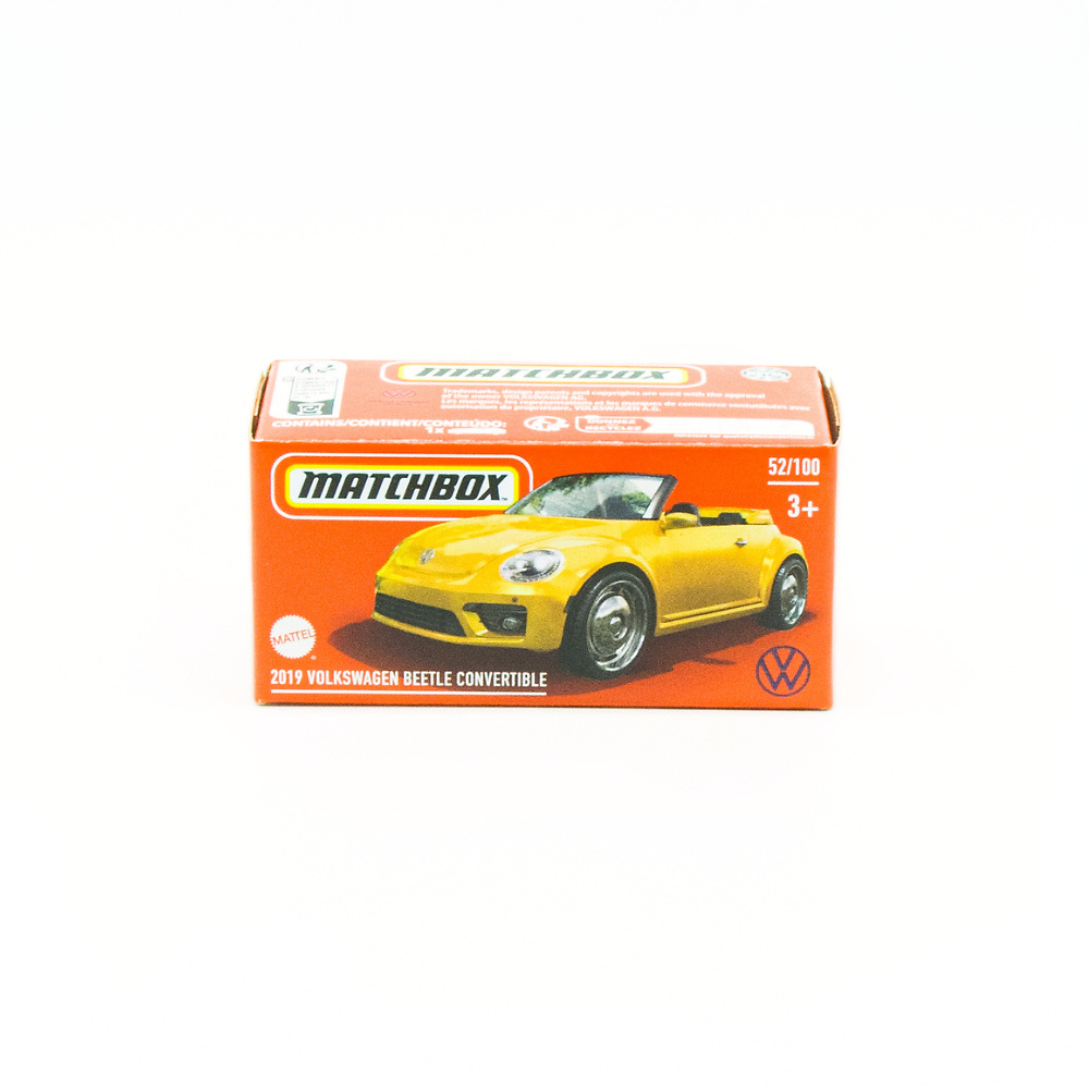 Volkswagen Beetle Convertible (2019) Matchbox HVR17 1/64 