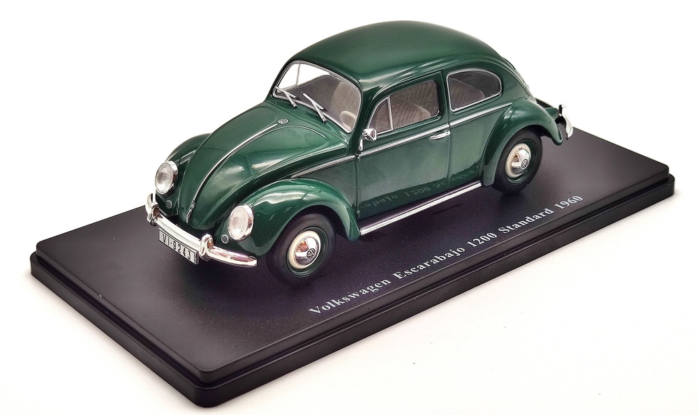 Volkswagen Escarabajo 1200 Standard (1960) Salvat 1/24 