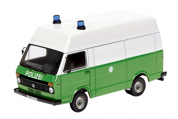 Volkswagen LT techo alto de la Policia Alemana (1980) Schuco 452587500 1/87 