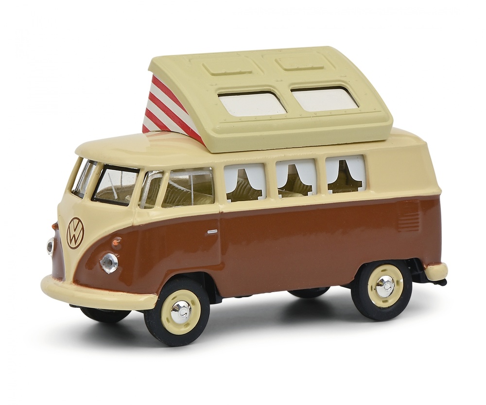 Volkswagen T1 Camper Techo Abierto (1960) Schuco 452026600 escala 1/64 