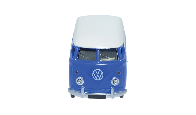 Maqueta de la Volkswagen T1 combi van de 1960 fabricada por Minialuxe en miniatura a escala 1/66 