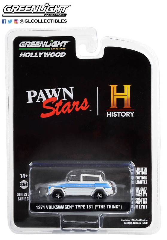 Volkswagen Thing (Type 181) (1974) Pawn Stars (2009-Current TV Series) Greenlight 44970C 1/64 