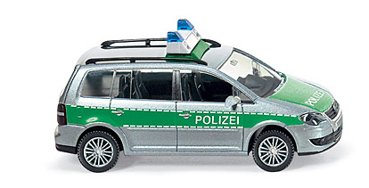 Volkswagen Touran Policia (2003) Wiking 1043533 1/87 