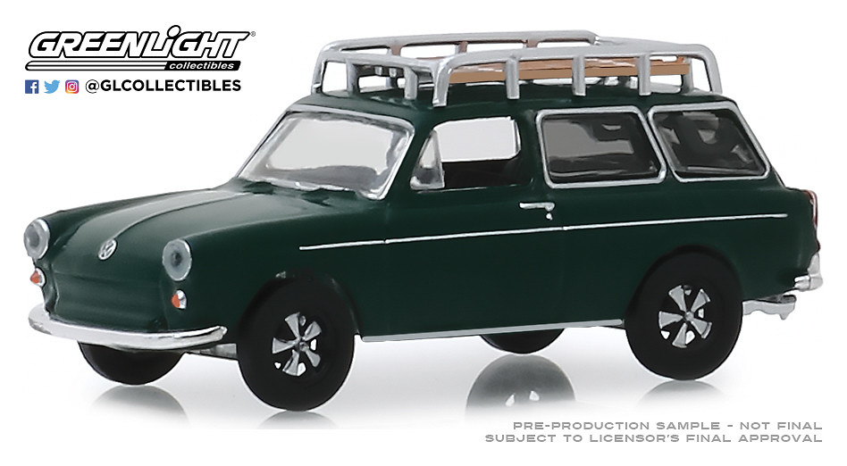 Volkswagen Tipo 3 Squareback (1969) Greenlight 29970B 1/64 