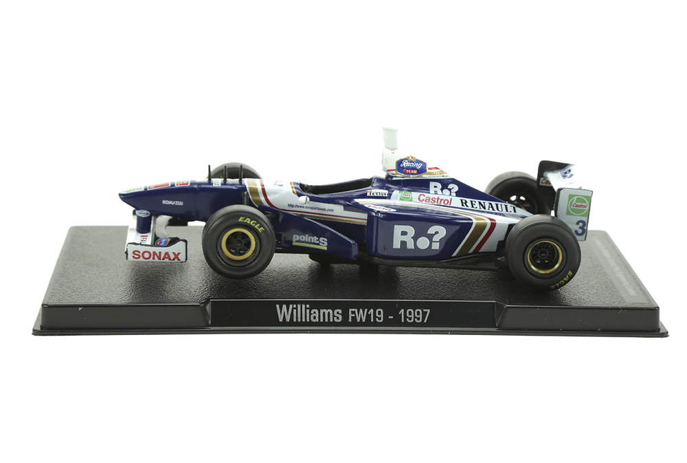 Williams FW19 nº 3 Jacques Villeneuve (1997) Sol90 11234 1:43 