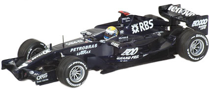 Williams FW29 nº 7 Nico Rosberg (2007) Minichamps 400080107 1/43 