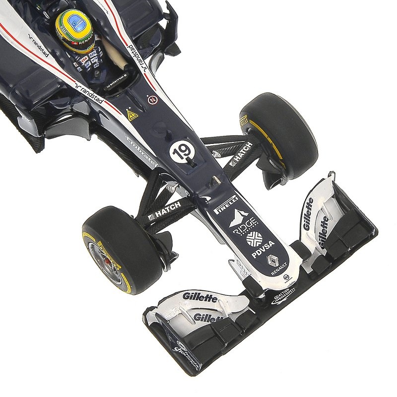 Williams FW34 nº 19 Bruno Senna (2012) Minichamps 410120019 1:43 Williams FW34 nº 19 Bruno Senna (2012) Minichamps 1:43