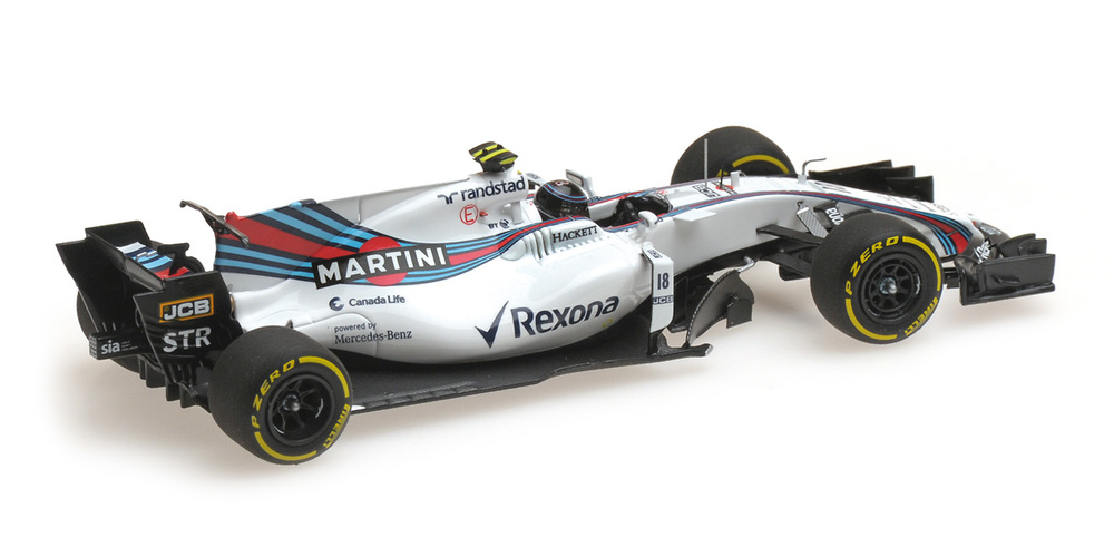 Williams FW40 nº 18 Lance Stroll (2017) Minichamps 417170018 1:43 