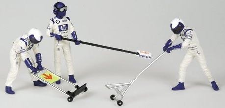 Williams Pitstop Salida (2002) Minichamps 343100054 1/43 