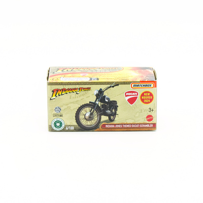 Ducati Scrambler - Indiana Jones Matchbox 1/64