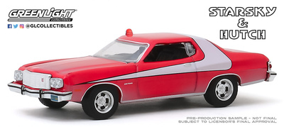 Ford Gran Torino "Starsky and Hutch" versión sucia (1976) Greenlight 1/64