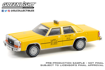 Ford LTD Crown Victoria NYC Taxi (1991) Greenlight 1/64