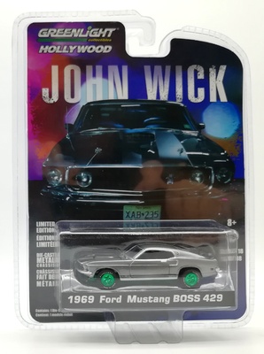 Ford Mustang Boss 429 "John Wick" (1969) Green Machine 1/64