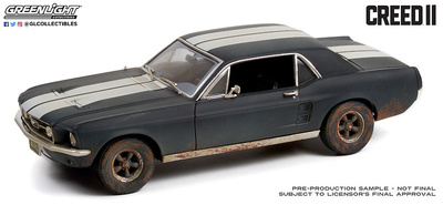 Ford Mustang Coupé versión sucia "Creed II" (1967) Greenlight 1/18