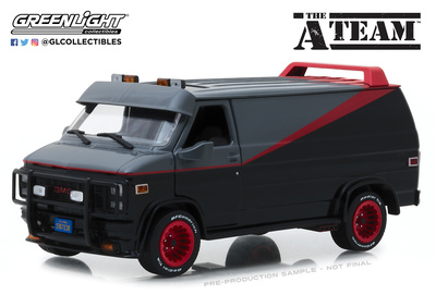 GMC Vandura furgoneta "El Equipo A" (1983-87) Greenlight 1/24