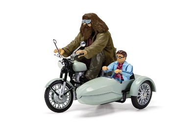 Harry Potter - Moto voladora de Hagrid con sidecar Corgi 1/36