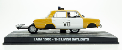 Lada 1500 Policia Checoeslovaca (1980) James Bond "The living daylights" Fabbri 1/43 Entrega 26