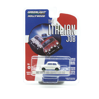 Mini Cooper S 1275 " The Italian Job" (1969) Greenlight 1/64