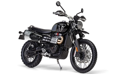 Triumph Scrambler 1200 (Bond Edition) Corgi 1/12