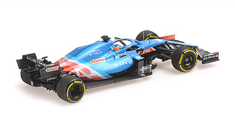 Comprar Miniatura 1:43 Coche Alpine F1 A521 2021 'Fernando Alonso