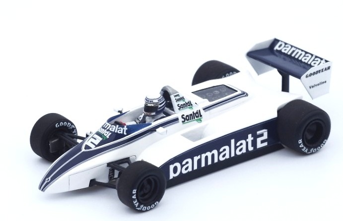 Brabham BT49 - 7º Gp. Argentine N°6 Ricardo Zunino 1980, Spark 1:43