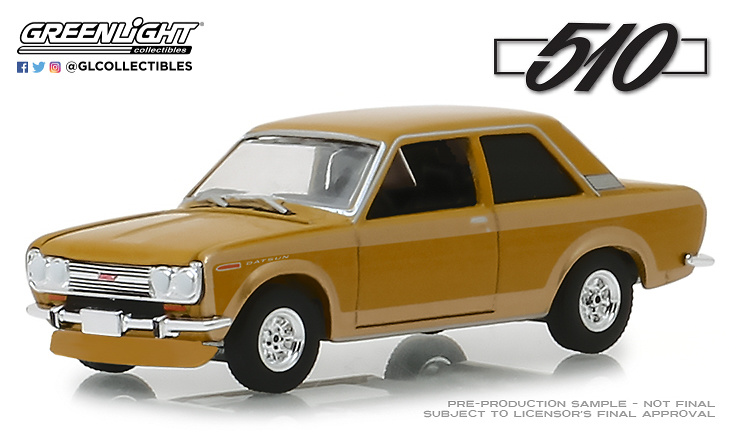 Datsun 510 (1968) Greenlight 27970A 1/64