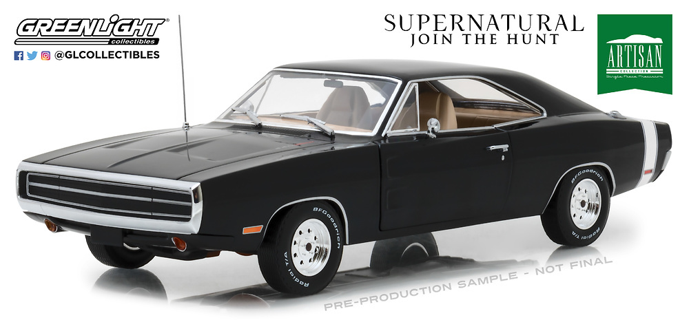 Dodge Charger Supernatural (1970) Greenlight 19046 1/18