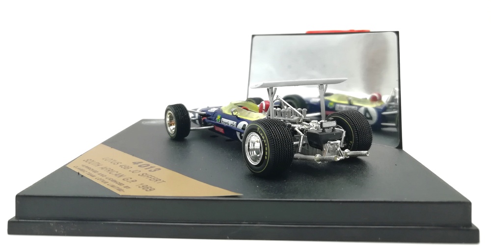 Lotus 49B GP. Sudáfrica nº 4 Jo Siffert(1969) Quartzo 1/43