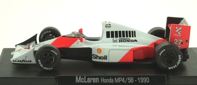 McLaren-Honda MP4/5B #27 A. Senna (1990) F1Collection 1/43 - Menú