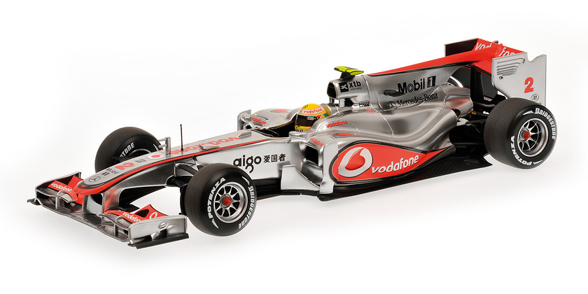 McLaren MP4/25 nº 2 Lewis Hamilton (2010) Minichamps 530101802 1/18