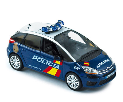 Citroen C4 Picasso Policia Nacional (2008) Norev 159950 1/43