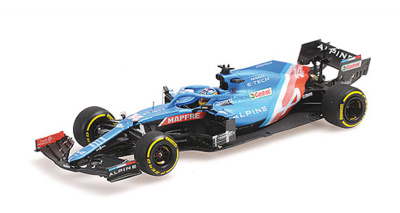 Alpine F1 Team A521 GP. Bahrain nº 14 Fernando Alonso (2021) Spark